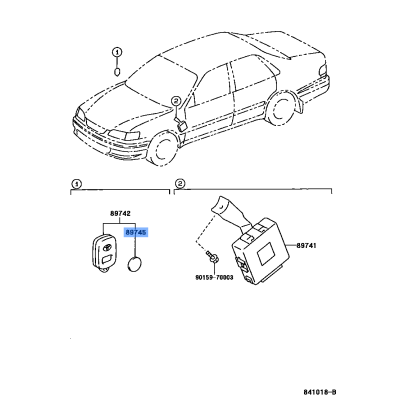 LEX BATTERY TRANSMI (CR2032)