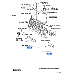 Bracket(L) F  Bumper