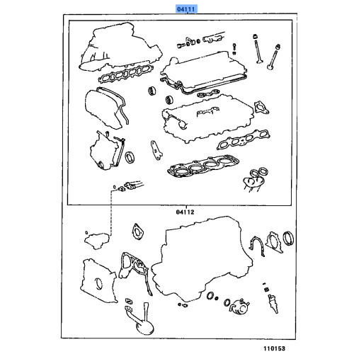 LEX-GASKET KIT ENGINE