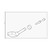 GM Tire Pressure Monitor Sensor 25774006