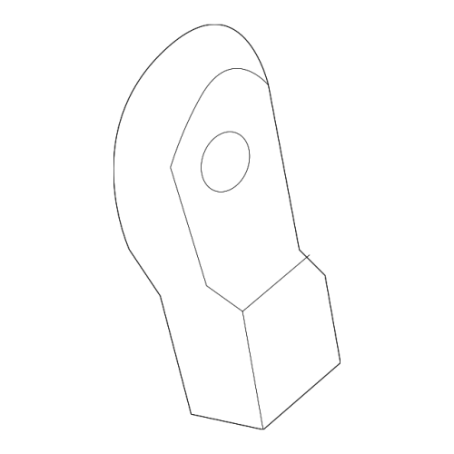 Genuine BMW Front Hood Release Handle 51237309606