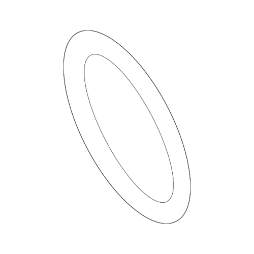 BMW E81 Boost Pipe Preformed Seal Genuine 11617796622