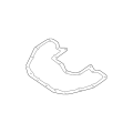 BMW 11137506774 Engine Oil Pan Gasket