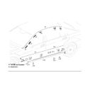 Roof Limit Stop Mounting Clamp - Mercedes-Benz