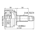 outer cv joint 22x60x26