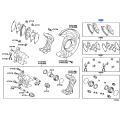 Pad Sub Set,Rr Calip