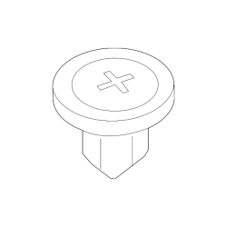 Inner Wheel Arch Liner Fastener Clip - BMW Mini Cooper One R50 R52 R53 R56