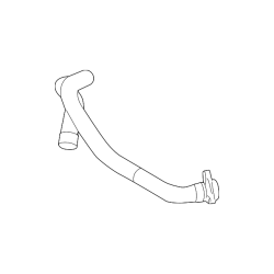 Coolant Hose Flange Fitting Water Hose - BMW N52 N53 N54