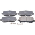 pad kit, disc brake, rear - kit (with anti squeal shim)