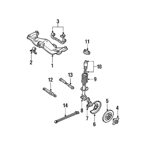 Genuine Mazda Seal Rear Axle Oil B216-26-154