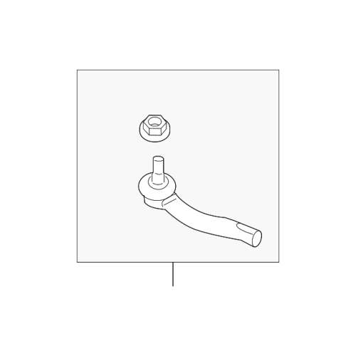 Nissan Outer Tie Rod Socket Kit D8520-ET00A