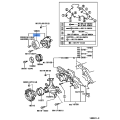 TOYOTA 16603-38012 Genuine Idler Pulley Sub-Assembly