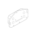 GENERAL MOTORS 55355603 Engine Oil Cooler
