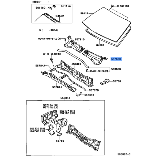 LOUVER SUB ASSY