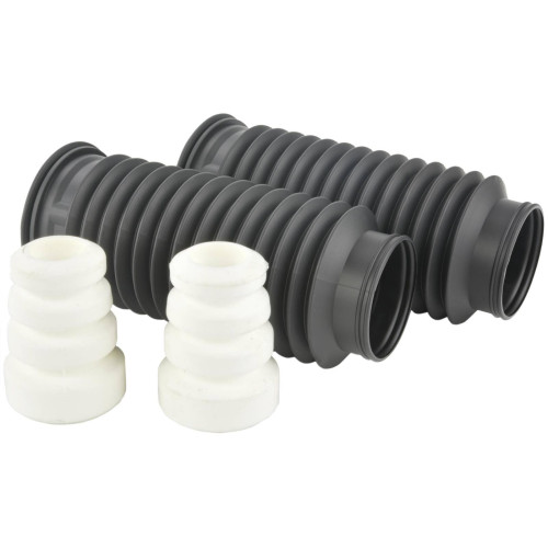 Boot with jounce bumper front shock absorber kit