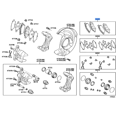 LEX-PAD KIT DISC BRAK