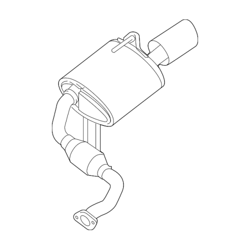 Muffler Assy-Exhaust,Main