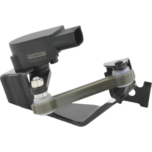 level sensor, rear left (with link, with bracket)