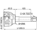 outer cv joint 27x60x26