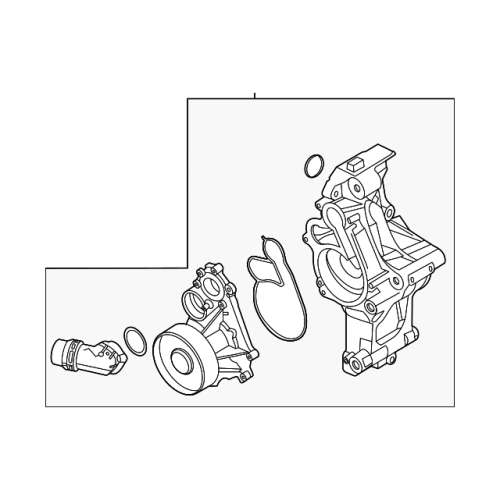 Housing Assy, Water Pump