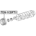 crankshaft pulley 1cdftv
