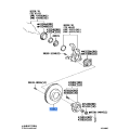 TOYOTA 43512-26190 Disc Brake Rotor Front