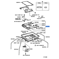 Toyota Cable Sub-Assy, Sliding Roof Drive