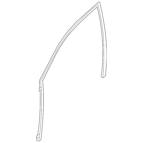 Glass Run Rubber-Fro