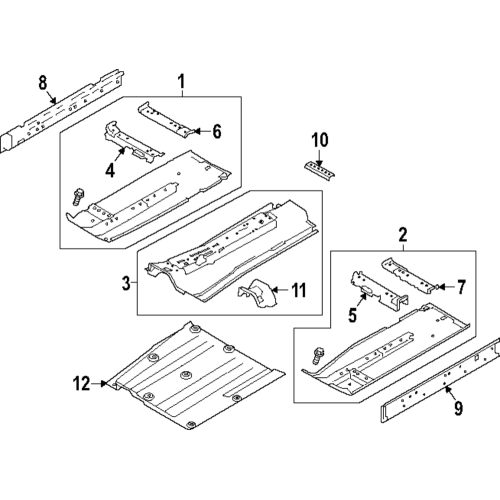 Member Assy - Cross, 3Rd