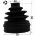 boot inner cv joint kit 79x95x24