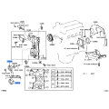 Toyota OEM Pulley Sub Assembly Idler 16603-75010