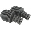 Boot with jounce bumper front shock absorber kit