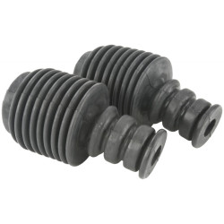 Boot with jounce bumper front shock absorber kit