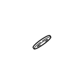 Weatherstrip,Bonnet-