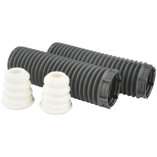 Boot with jounce bumper front shock absorber kit