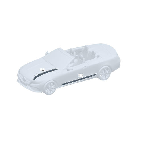 Towing Bracket Cover Rear Db W205/R