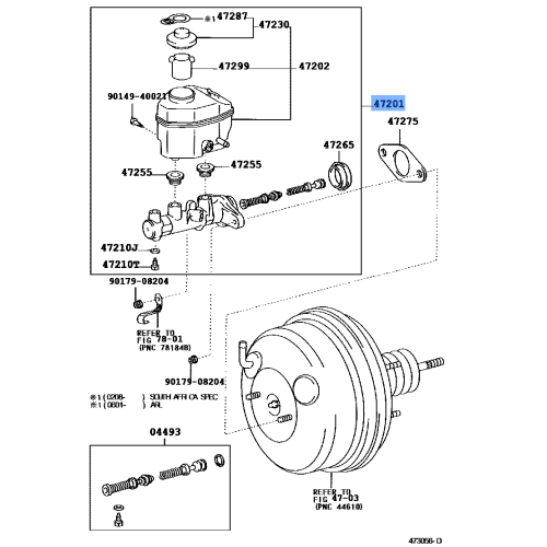 Brake Master Cyl Assy