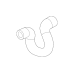 GENERAL MOTORS 96958148 Radiator Inlet Hose