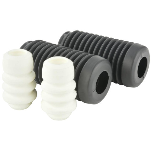 Boot with jounce bumper front shock absorber kit