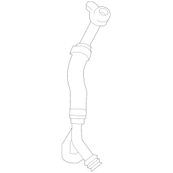BMW 11427585403 Oil Outlet Tube Turbocharger