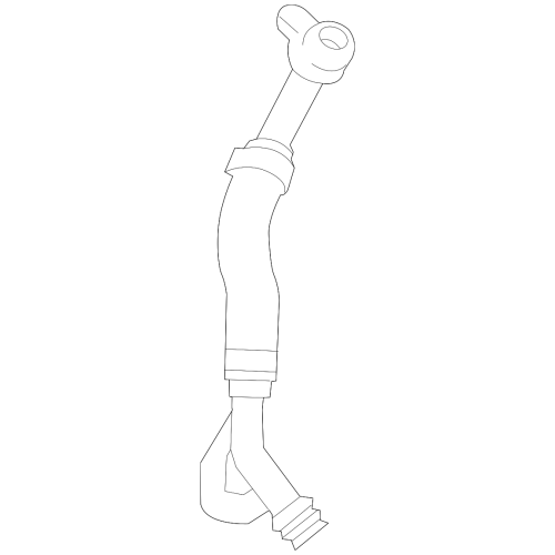 BMW 11427585403 Oil Outlet Tube Turbocharger