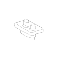 Headlight Washer Nozzle - BMW E39 (Left Side)