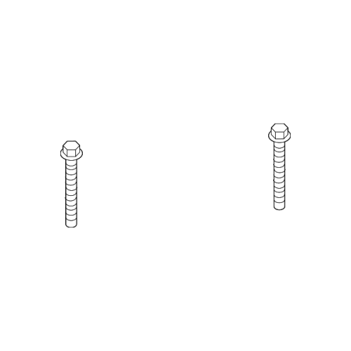 BMW Engine Support Mount Bolt 7119905893