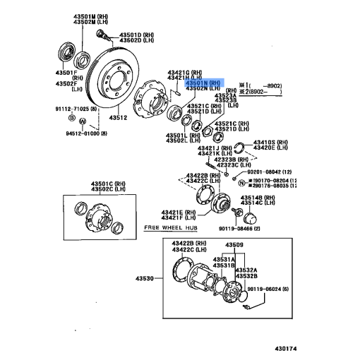 Fr Wheel Bearing