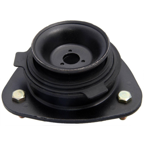 Rear shock absorber mounting