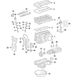 Engine Crankshaft Seal Front 13510-ED000 for Infiniti & Nissan