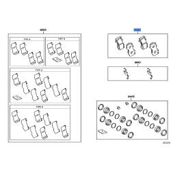 Pad Kit,Disc Brake,Front To