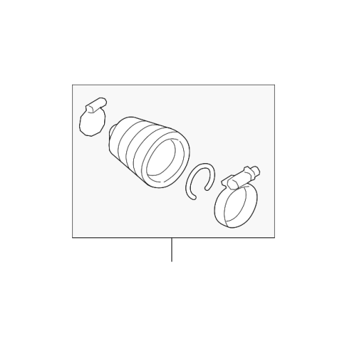 Dust Boot, Kit Axle Joint, 31608680223, BMW