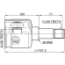 inner cv joint left 26x40x26