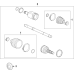 GENERAL MOTORS 24288437 Seal Kit, Front Wheel Drive Shaft